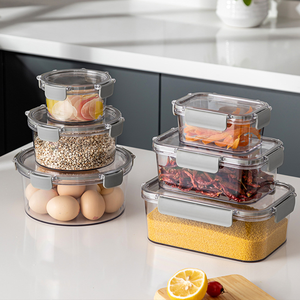 Récipients de conservation des aliments <span class=keywords><strong>en</strong></span> <span class=keywords><strong>verre</strong></span> à spécifications multiples Récipients de préparation de repas <span class=keywords><strong>en</strong></span> <span class=keywords><strong>verre</strong></span> Boîte à lunch <span class=keywords><strong>en</strong></span> <span class=keywords><strong>verre</strong></span> pour la cuisine empilable - Product Image 6