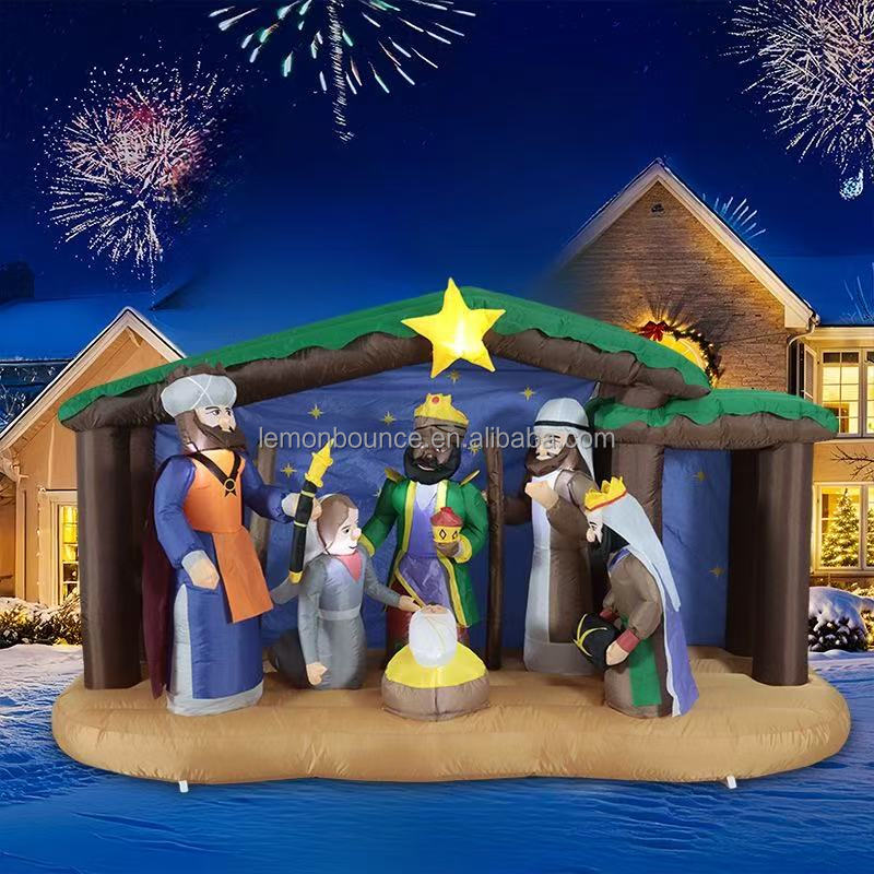 Alibaba.com上の高品質な屋外クリスマスナativityライトメーカーと屋外