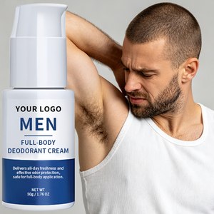 Crema Desodorante Corporal para Hombre 50g Fórmula Natural Secado Rápido Aroma Fresco Natural Control Potente del <span class=keywords><strong>Sudor</strong></span> - Product Image 5