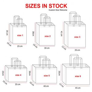 Reusable Packaging <b>Polypropylene</b> Laminated Non Woven Shopping Tote Rpet Pp <b>Bag</b> With Custom Logo - Product Image 3