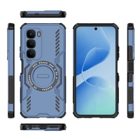 Antichoc avec couvercle magnétique souple TPU dur PC housse de protection coque de téléphone pour Infinix Hot 60 4G étuis de téléphone portable