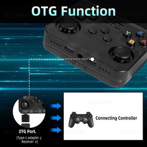 Портативная мини-игровая консоль R36HD в стиле ретро, игровая консоль 3,5 дюймов с IPS экраном, 64 г, встроенная 20000 + игры - Product Image 5