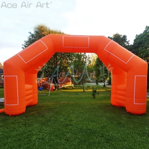 Arco Inflable Personalizado Naranja de Dos Patas para Carreras, Puerta de Salida y Llegada para Maratones, Carreras Divertidas, Eventos Deportivos al Aire Libre y Publicidad - Product Image 3