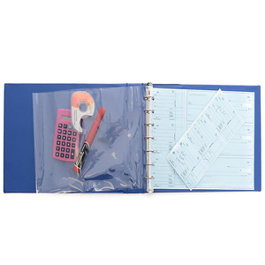 Vật tư văn phòng văn phòng phẩm nhựa <span class=keywords><strong>A4</strong></span> cảnh quan chất kết dính tập tin 7 vòng chất kết dính kế hoạch - Product Image 4