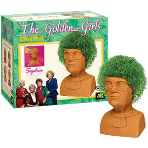 The Golden Girls Sophia chia growing chia pet lady woman indoor plant grow kit