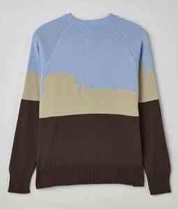 Pull-over brodé personnalisé à col rond, manches longues, dessin animé, pull-over tricoté pour hommes - Product Image 3