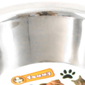 Encantador Tazón Portátil de Acero Inoxidable de 13CM para Perros, Comedero de Viaje de 32oz con Patrón Sólido 2 en 1 para Gatos y Animales al Aire Libre - Product Image 5