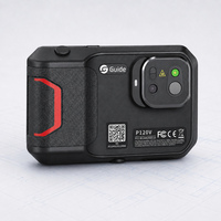 Caméra thermique de poche Guide P120V 320x240 avec écran tactile, mesure laser de distance, inspection de panneaux électriques et de moteurs, robuste IP54
