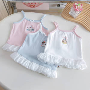 Canotte Estive per Bambine, Top Senza Maniche con Stampe Cartoon, Gilet Principessa in Cotone per Bambini e Neonati - Product Image 2