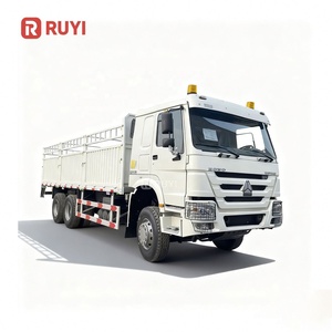 Used Refurbishede <strong>Cargo</strong> <strong>Trucks</strong> 30Tons 4X2 Sinotruk Howo <strong>Trucks</strong> High Fence <strong>Cargo</strong> <strong>Truck</strong> for Sale - Product Image 1