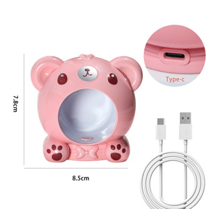 Nueva Llegada 8W Mini Oso <span class=keywords><strong>Uv</strong></span> Lámpara Led Secador de <span class=keywords><strong>Uñas</strong></span> Cable Usb Portátil Mini Lámpara <span class=keywords><strong>Uv</strong></span> de <span class=keywords><strong>Uñas</strong></span> <span class=keywords><strong>Para</strong></span> Manicura de Salón - Product Image 5