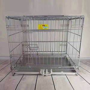 Çin tok demir katlanabilir Metal büyük Pet kafesleri - Product Image 3