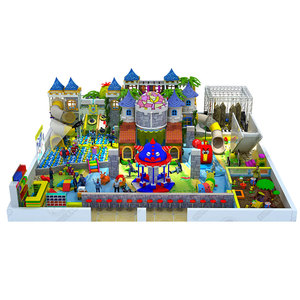 Commercial Kid Trampoline Park,ninja Parkour Obstacle Course,<b>Large</b> Indoor Playground,sprial <b>Slide</b> Ball Pit,887sqm 9548sqft - Product Image 2