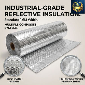 Barrière thermique moderne pour grenier, feuille laminée à bulles en aluminium réfléchissante et résistante aux déchirures, protection anti-UV <span class=keywords><strong>2</strong></span> - Product Image 1
