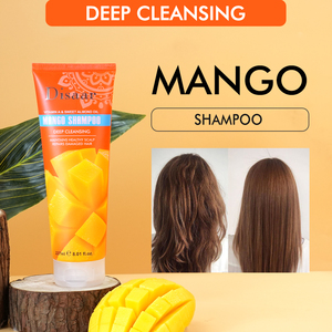 Shampooing capillaire à la mangue <span class=keywords><strong>Disaar</strong></span>, enrichi en vitamine A, nettoyage en profondeur, nourrissant, hydratant et réparateur pour cheveux abîmés - Product Image 5