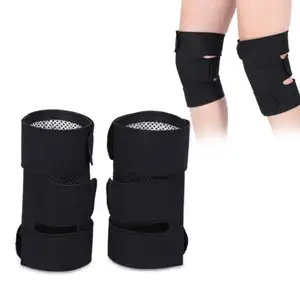 समायोज्य आत्म हीटिंग घुटने पैड चुंबकीय टूमलाइन चिकित्सा घुटने समर्थन संभालो रक्षक गठिया दर्द राहत स्वास्थ्य देखभाल