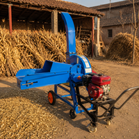 Machinerie agricole, coupe-herbe et broyeur de paille pour la production d'aliments pour le bétail