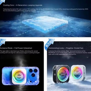 Enfriador RedMagic 6 Pro Plus -21 ℃   Refrigeración de 33W de potencia, cuerpo ligero, control de temperatura inteligente con IA - Product Image 4