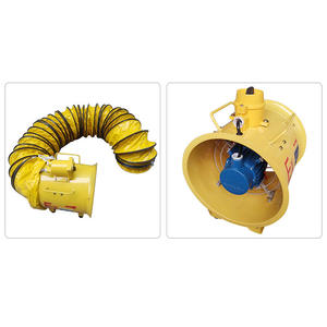 Conduit de ventilation télescopique en PVC portable 400 mm, ventilateur d'évacuation, prix de gros compétitif pour système de ventilation - Product Image 3