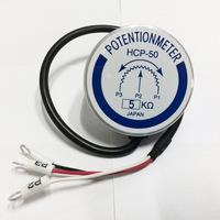 Capteur de déplacement angulaire HCP-50 1k 2K 5K 10K Potentiomètre de précision à 360 degrés