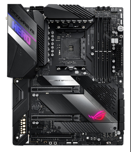 ASUS ROG Crosshair VIII Hero Wireless AMD4 C8H X570 <strong>Dual</strong> <strong>Channel</strong> 4 Socket Desktop Gaming Motherboard, 64GB DDR4 <strong>Memory</strong> Capacity - Product Image 1