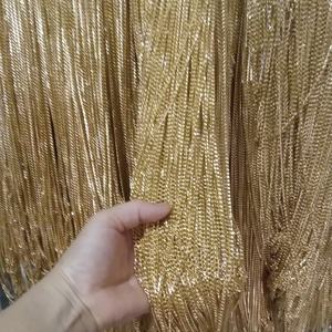 Diseños de Joyería de Moda Personalizados, Cadenas al por Mayor para Mujer, Cadena de Acero Inoxidable Chapada en Oro de 18k, Collar con Cruz Pequeña para Damas - Product Image 2