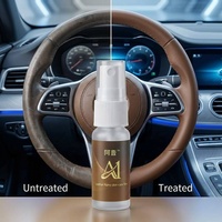 Essence régénérante pour cuir de qualité industrielle A1, écologique, revêtement céramique nano, vert pastel, liquide invisible, micro-silice