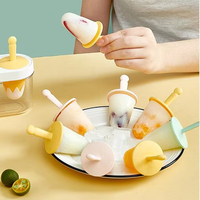 Offre Spéciale d'été Outils pour la crème glacée Moules à crème glacée en silicone Mini moule pour la fabrication de sucettes glacées
