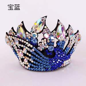 Сапфир, горный хрусталь, художественная гимнастика, Фигурное катание, корона, голова, детский танцевальный спектакль, волосы с повязкой на голову - Product Image 1