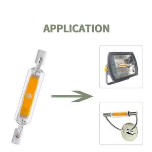 Đèn <span class=keywords><strong>LED</strong></span> Thủy Tinh R7S Có Thể Điều Chỉnh Độ Sáng Đèn Ngô <span class=keywords><strong>COB</strong></span> 78MM 118MM Đèn Halogen <span class=keywords><strong>15W</strong></span> Eplace - Product Image 3