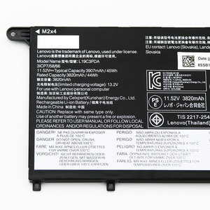 ร้อนแรง! แบตเตอรี่แล็ปท็อปใหม่ 11.52V 45Wh รุ่น L19C3PDA L19D3PDA L19L3PDA L19M3PDA สำหรับ <span class=keywords><strong>Lenovo</strong></span> <span class=keywords><strong>ThinkBook</strong></span> 14 <span class=keywords><strong>G2</strong></span> ITL <span class=keywords><strong>ARE</strong></span> <span class=keywords><strong>15</strong></span> <span class=keywords><strong>G2</strong></span> G3 G4 - Product Image 2