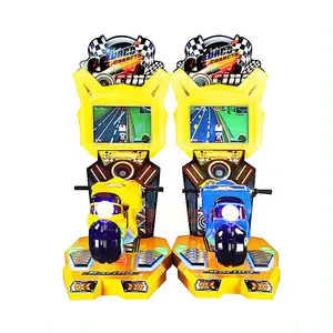 Amusement 3d Simulator Arcade Race Video Game Machine Muntautomaat Kinderen Gek Super Motor Rijden Video Motor Racegames