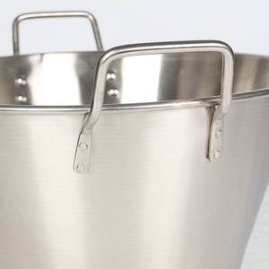 Oem <span class=keywords><strong>Carnitas</strong></span> Cazo Mexicanos Pot Pan Wok Estufa de gas Quemador México Mexicano Triturado Cerdo Utensilios de cocina 201 Acero inoxidable Chef Lavabo - Product Image 4