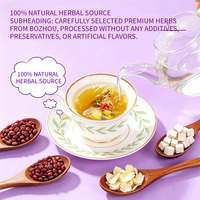 Tisane Naturelle pour le Sommeil : Mélange d'Herbes Premium aux Dattes, Poria et Lys, Sans Sucre, Sans Caféine, 15 Sachets, Vente en Gros