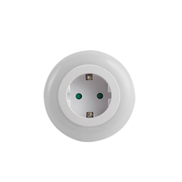 Nouvelle veilleuse LED créative à brancher avec capteur intelligent, prise murale moderne blanche pour salon et bureau