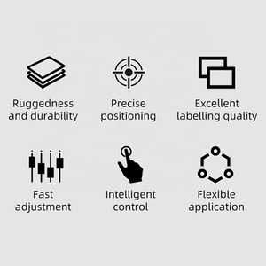 Machine d'étiquetage automatique de table MT-100 personnalisée pour bouteilles rondes en plastique, verre, pots, confitures, boissons, sauces, crèmes - Product Image 5