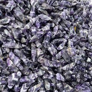 Piedras de <span class=keywords><strong>Amatista</strong></span> Irregulares al por Mayor, Cristal Natural en Bruto, Gemas Minerales para la Fabricación de Joyas - Product Image 6