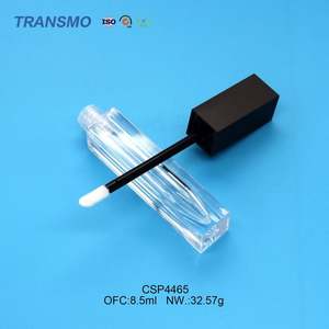 Tube de rouge à lèvres liquide sur mesure, tubes de gloss à lèvres, contenants, tubes de gloss à lèvres carrés de 7 ml, vente en gros - Product Image 5