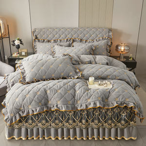 Nouvelle parure de lit en coton égyptien d'hiver, quatre pièces, 600TC, moderne - Product Image 5