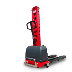 Wholesale 1.5ton 2ton Battery small Forklift Truck Portable Forklift Stacker In Low Price walkie full electric stacke