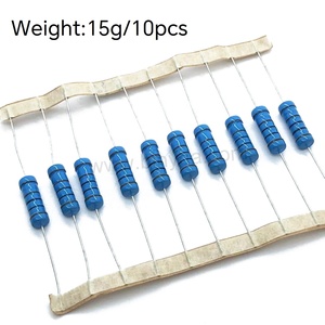 Resistencia 3W Resistencia de película metálica 1% Resistencia de potencia 0,1 ~ 10M 2 3,3 4,7 10R 47 68 100 220 360 470 <span class=keywords><strong>Ohm</strong></span> 1K 2,2 K 10K 22K 47K 4,7 K 100K - Product Image 4