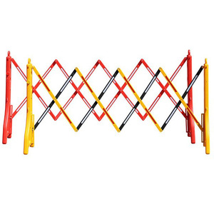 पुनः प्राप्त टेलीस्कोपिक अलगाव बाड़ अस्थायी प्लास्टिक यातायात बाधा बाधा - Product Image 4