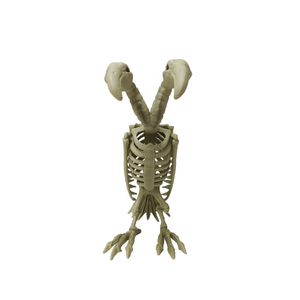 Detailed Realistic Miniature Unique Novelty Model Toy <b>Animal</b> Halloween <b>Plastic</b> Movable Skeleton Bald Eagle - Product Image 2