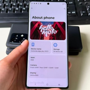 Téléphone mobile 5G débloqué d'origine, 512 Go, 8 Go de RAM, version américaine, écran OLED, charge rapide 68 W, appareil photo 50 MP pour Moto Edge Plus <span class=keywords><strong>2023</strong></span> X40 - Product Image 4