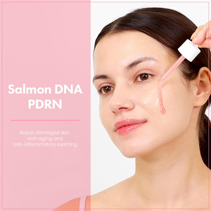 OEM collagène hydrolysé peptide rose sérum visage PDRN éclaircissant réparation de la peau sérum hydratant Anti-âge - Product Image 3