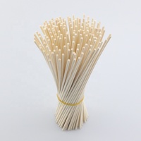 Bâtonnets diffuseurs en rotin de qualité A de 3 mm, bâtonnets en bambou naturel pour la diffusion de parfum