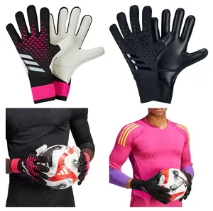 Luvas de goleiro para jovens, luvas de futebol profissional com preço de fábrica, luvas de goleiro com protetor de dedo