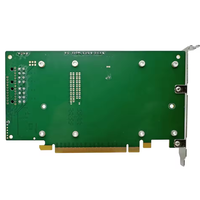 Baru Asli untuk Kartu Grafis NVIDIA V100 SXM2 Kartu Adaptor GPU SXM2 ke Kartu Ekspansi PCIe X16 Pengiriman Cepat