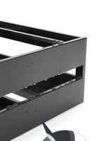 Caixing – Tiroir à épices coulissant sur mesure, à double extension, entièrement en aluminium, étanche et antirouille, design moderne pour cuisine