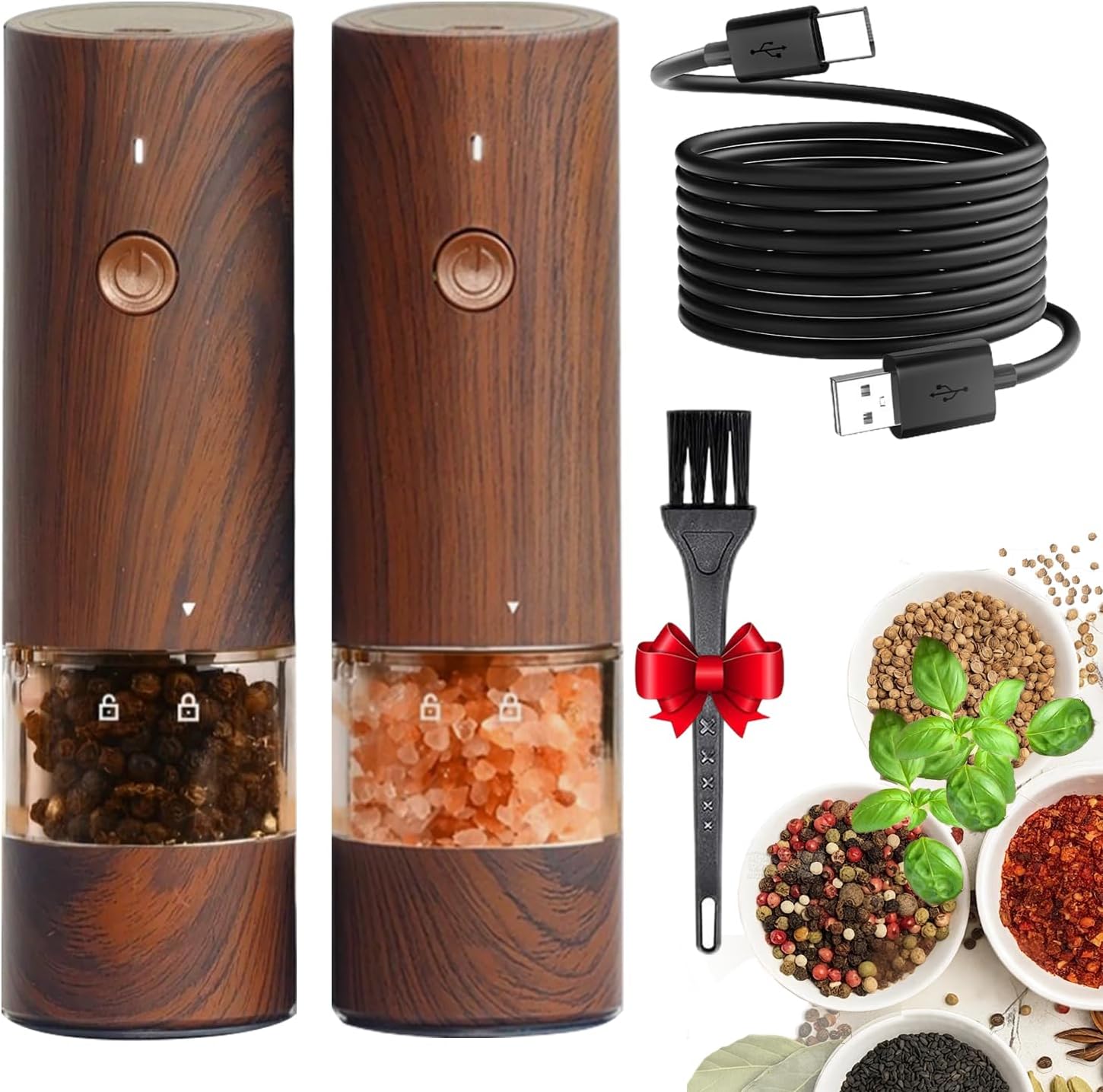 Ensemble de 2 pièces en bois